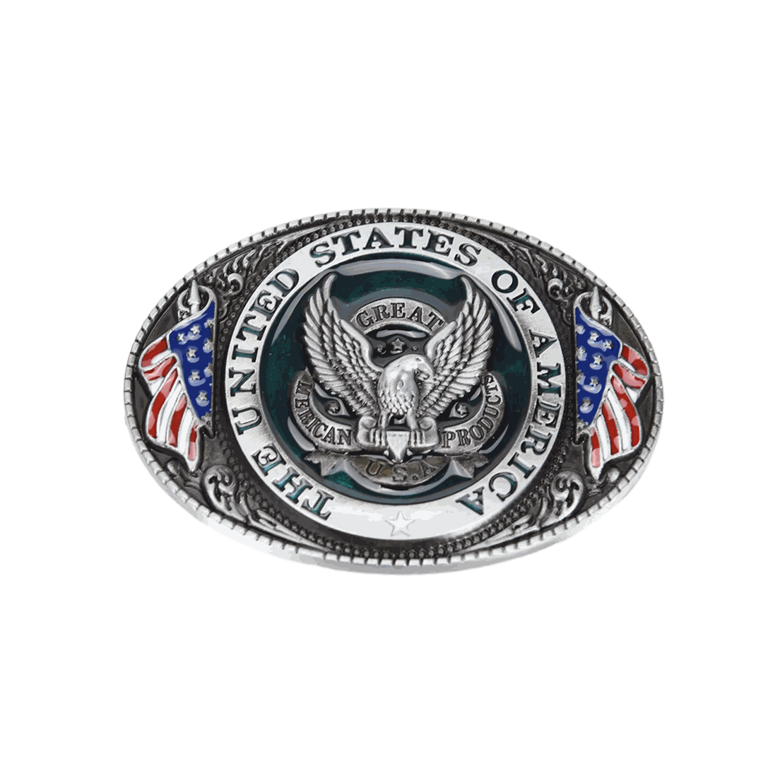 United States of America Buckle - Red/White/Blue